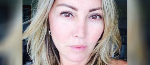 Elaine, que foi espacada em sua casa no Rio (Reprodu&ccedil;&atilde;o/Facebooko)