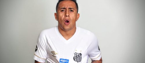 O peruano Cueva &eacute; uma das apostas do time do Santos. (Foto: Divulga&ccedil;&atilde;o/ Santos F.C. - https://www.santosfc.com.br/)