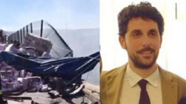 Giovanni Romano, il giovane magistrato deceduto stamattina.