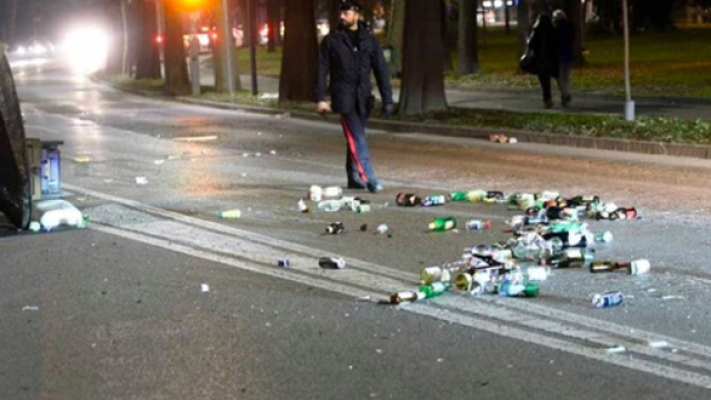 I danni provocati dalla rivolta dei nigeriani