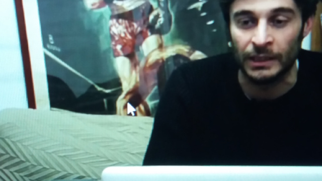 Lino Guanciale, protagonista della fiction noir, 'La Porta Rossa 2'.