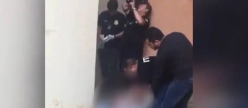 Per&iacute;cia trabalha no local onde beb&ecirc; foi encontrado morto em Mossor&oacute; (RN) (Reprodu&ccedil;&atilde;o)