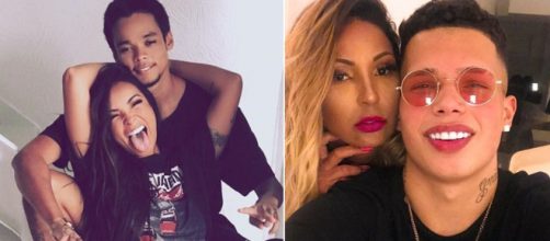 Valeca Popozuda e Carol Nakamura foram m&atilde;es jovens (Foto: Reprodu&ccedil;&atilde;o/Instagram)