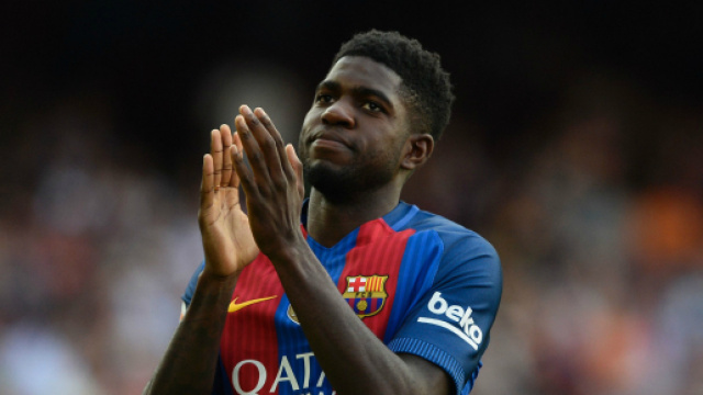 Umtiti a jou&eacute; pour Lyon avant de rejoindre le FC Barcelone