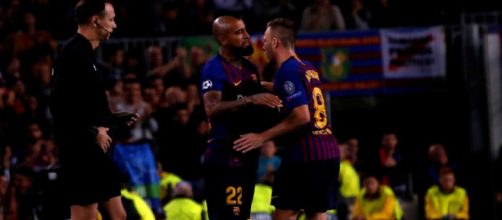 Arturo Vidal y Arthur Melo son variantes de lujo a las que recurre Valverde cada tres d&iacute;as. Foto cortes&iacute;a Mundo Deportivo