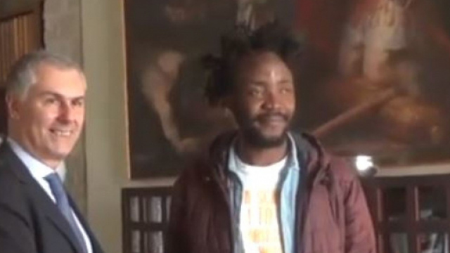 Cham, migrante iscritto all'universit&agrave; di Palermo