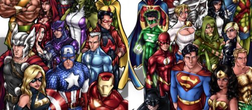 A guerra das gigantes dos quadrinhos nunca fica velha (Foto: Pinterest)