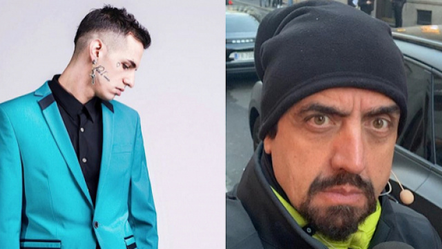 Achille Lauro a Sinistra, Staffelli a destra.