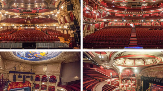 Les magnifiques th&eacute;&acirc;tres aux d&eacute;cors somptueux