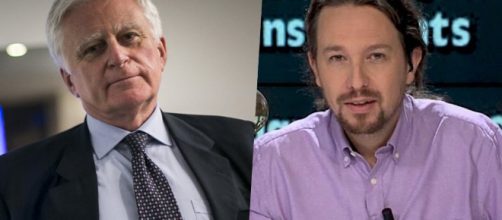 Paolo Vasile y Pablo Iglesias en imagen