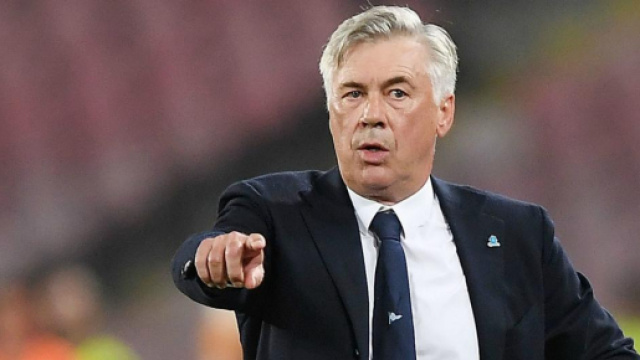 Carlo Ancelotti, allenatore del Napoli