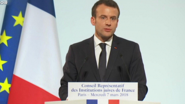 D&icirc;ner du CRIF : Emmanuel Macron s'engage dans la lutte contre l'antis&eacute;mitisme