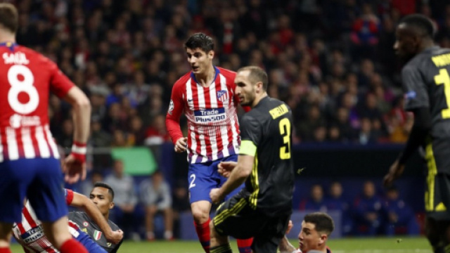 Fase concitata di Atletico Madrid-Juventus, i bianconeri ripartiranno dallo 0-2 incassato al Wanda Metropolitano