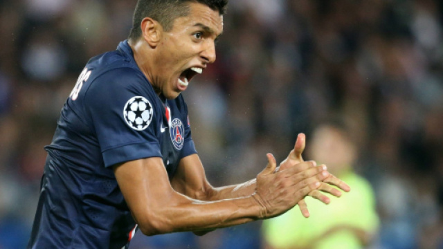 Marquinhos &eacute;tincelant face &agrave; Manchester United - le-site-du-psg.fr