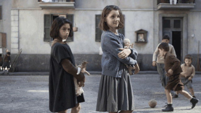 Napoli, set delle riprese de L'Amica Geniale 2.