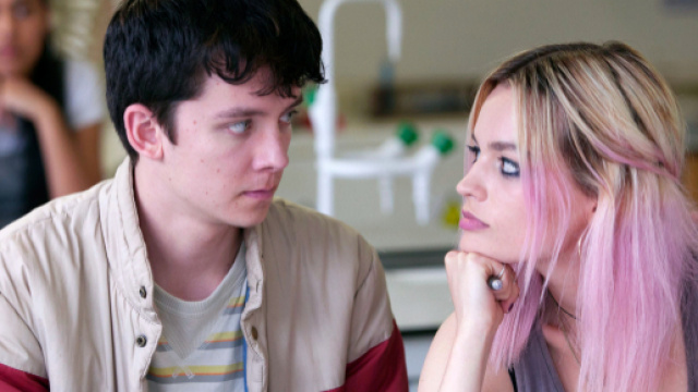 Personnages principaux de Sex Education; source: Vox - vox.com