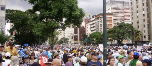marches-563885_1920. Marchas en las calles de Caracas.
