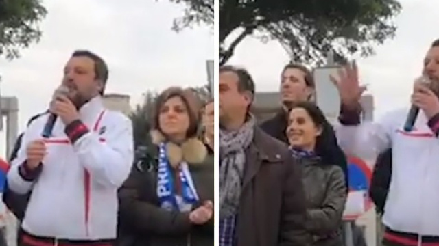 Salvini insultato in Sardegna, risponde a tono