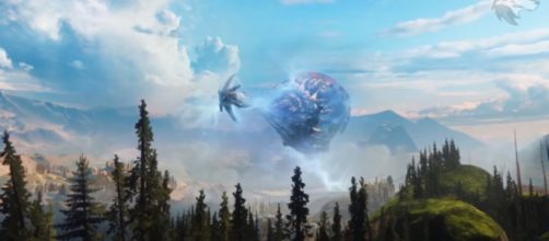 The Drifter's mysterious ship. [Image source: xHOUNDISHx/YouTube]