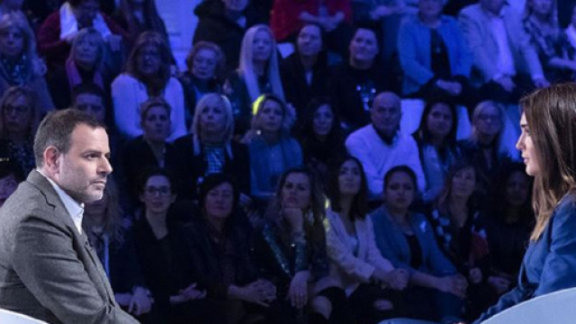 Fausto Brizzi ospite di Silvia Toffanin a Verissimo