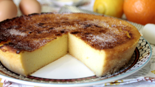 Ricetta migliaccio di mais con ricotta di capra.