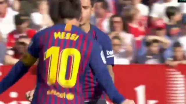 But de Messi, S&eacute;ville - Barcelone