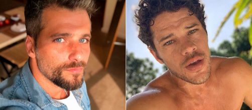 Atores se envolveram em nova pol&ecirc;mica ap&oacute;s clique nas redes sociais. (Foto: Reprodu&ccedil;&atilde;o Instagram @brunogagliasso / (@joseloreto)