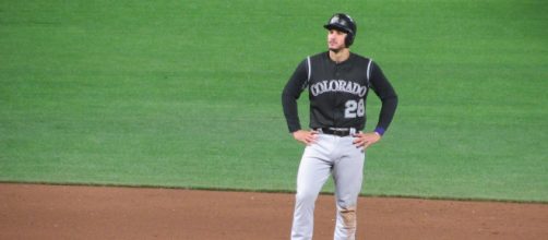 Nolan Arenado has won a Gold Glove in all six of his MLB seasons. [Image Source: Flickr | Joey S]