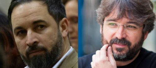 Santiago Abascal y Jordi Evole en imagen