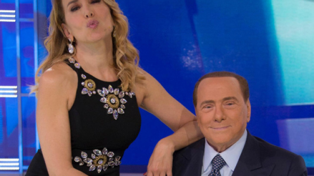 Barbara D'Urso e il flirt con Silvio Berlusconi