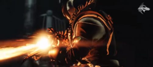 A Guardian armed with 1000 Voices. [Image source: xHOUNDISHx/YouTube]