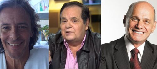 D'Artagnan J&uacute;nior, Roberto Avallone e Ricardo Boechat. (Reprodu&ccedil;&atilde;o/Instagram)