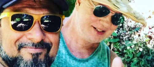 Luiz Fernando e seu marido Adriano Medeiros (Reprodu&ccedil;&atilde;o Instagram)