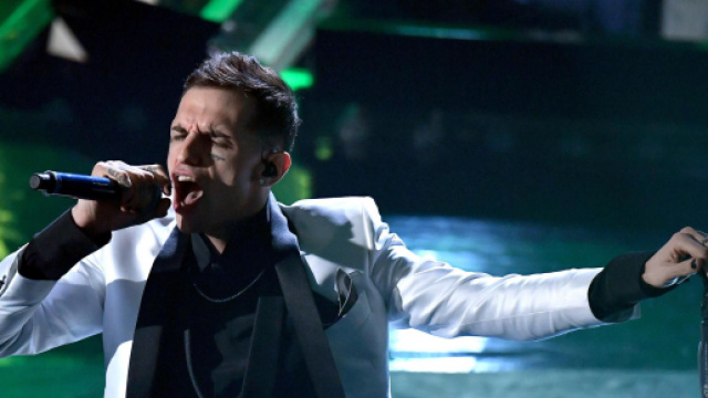 Achille Lauro durante il Festival di Sanremo