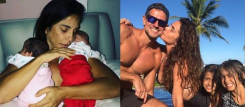 Antonelli e Ivete s&atilde;o m&atilde;es de g&ecirc;meos (Reprodu&ccedil;&atilde;o instagram)