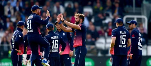 England West Indies lock horns for 4th ODI (Image via ICC/Twitter)