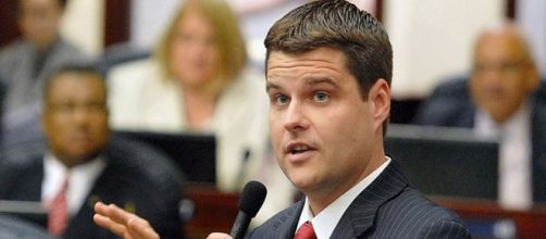 Republican representative Matt Gaetz from Florida threatens Cohen - Image credit - House photo by Meredith Geddings | Wikimedia