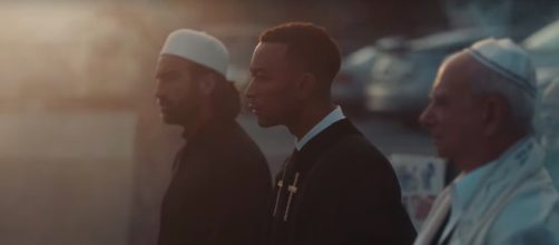 The song explores how sometimes we can get so frustrated by the news and what&rsquo;s going on - YouTube/Johnlegend