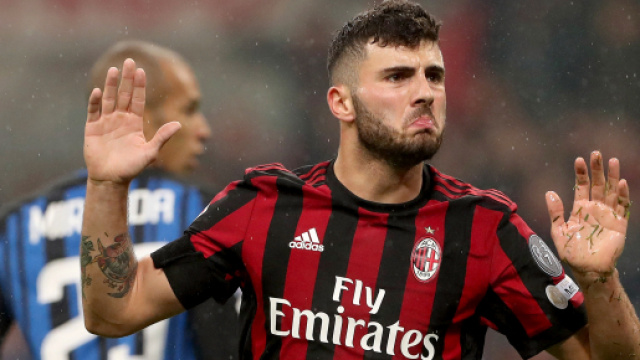 Il calciatore del Milan Patrick Cutrone.