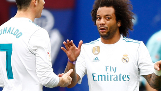 Marcelo e Cristiano Ronaldo insieme ai tempi del Real Madrid