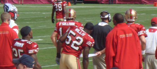 Patrick Willis was named the Defensive Rookie of the Year in 2007. [Image Source: Flickr | fred10_2000]