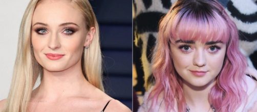 Sophie Turner e Williams revelam que se beijam durante grava&ccedil;&otilde;es. (Foto: Reprodu&ccedil;&atilde;o/Instagram)