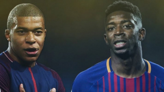 Mercato : le PSG aimerait r&eacute;unir Mbapp&eacute; et Demb&eacute;l&eacute;