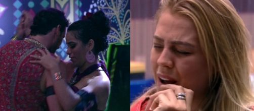 Choro e poss&iacute;vel tri&acirc;ngulo amoro no BBB19 (Reprodu&ccedil;&atilde;o Gshow)