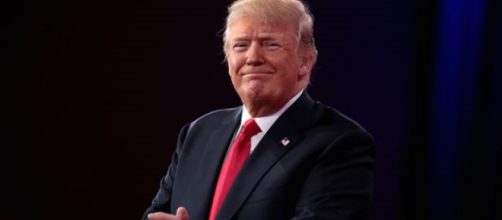 Donald Trump takes time off work for a game of golf at Mar-a-Lago with Tiger Woods and Jack Nicklaus - Image credit - gage Skidmore / Flickr