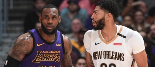 The Pelicans may make their counteroffer to the Lakers in an Anthony Davis trade soon. [Image via ESPN/YouTube screencap]