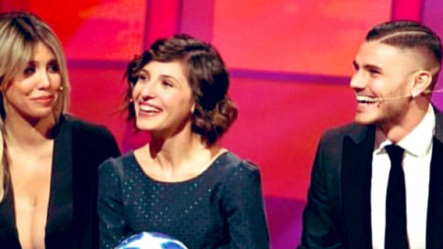 Wanda Nara con Serena e Icardi a C'&egrave; Posta per Te