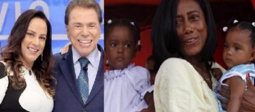 Famosos que adotaram filhos (Reprodu&ccedil;&atilde;o SBT/'O GLOBO')