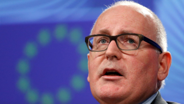 Frans Timmermans, vicepresidente della commissione UE