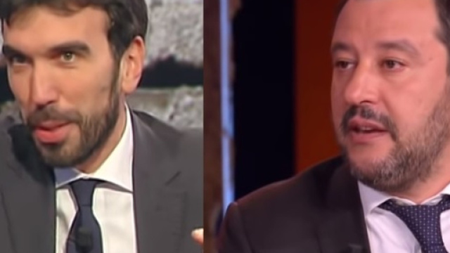 Martina-Salvini, battibecco a distanza